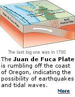 The hydrophones used to monitor the Juan de Fuca Plate are leftover from a network the Navy used to listen for submarines during the Cold War.